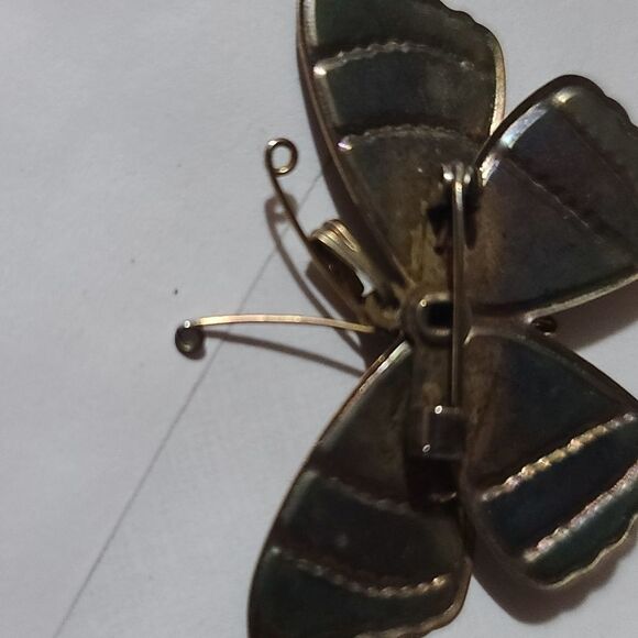 Vintage sparkle butterfly brooch - Picture 7 of 7
